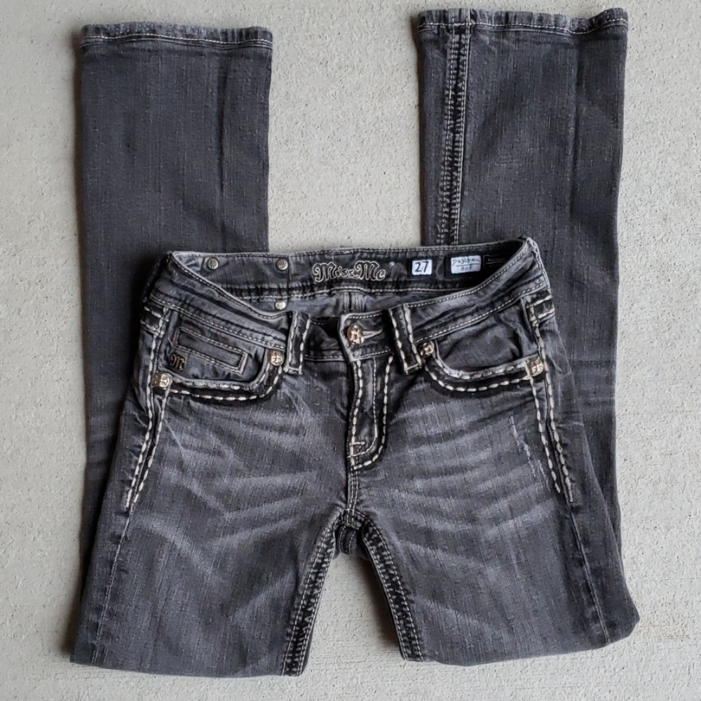 Miss Me Black Bootcut Jean's.  Size 27